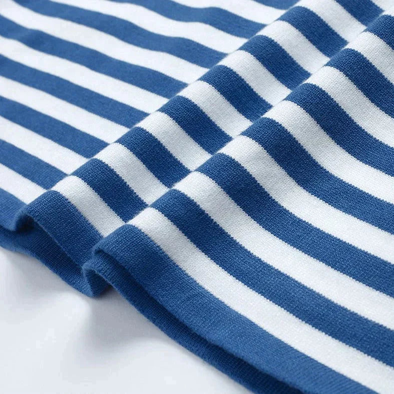 R&B | Gestreifter Pullover für Freizeit