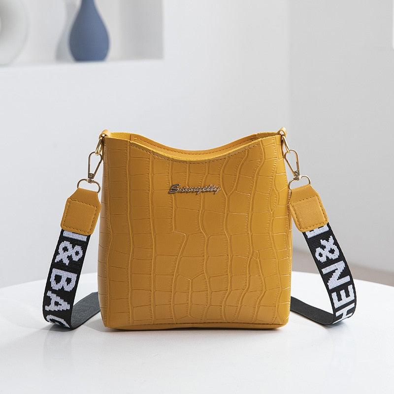 R&B | Jaunty Umhängetasche Damen Mini Crossbody Eimer Handtasche