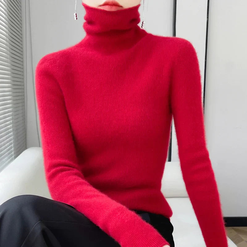 R&B | Rollkragenpullover Aus Wolle