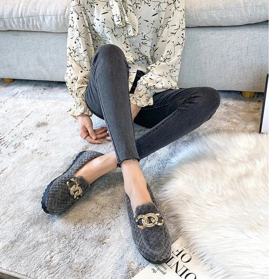 Kristalline Winter Slipper | Warm & Modisch R&B