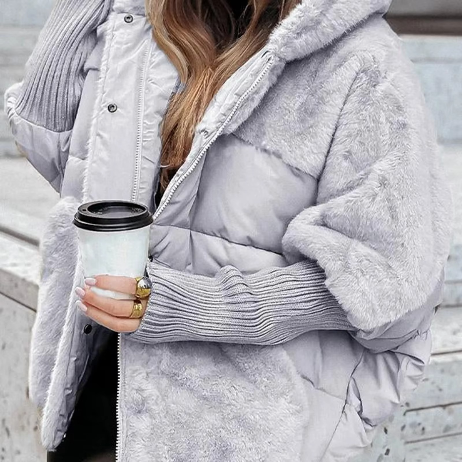R&B | Warme Damen Winterjacke Im Stilvollen Casual Look