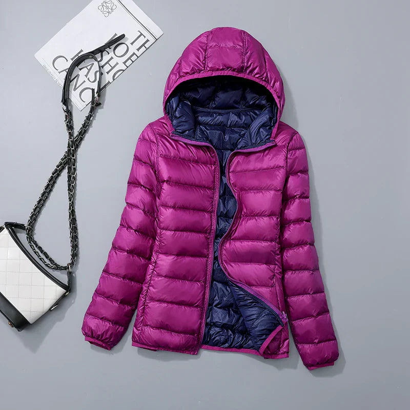 R&B | Kapuzen Daunenjacke Spezielle Winter