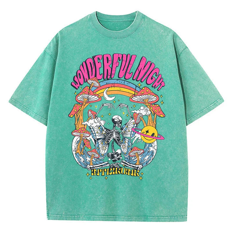 R&B | Baumwoll-T-Shirt mit Druck