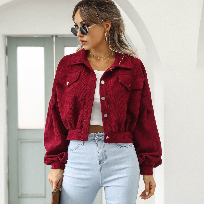 R&B | Cord Kurzjacke