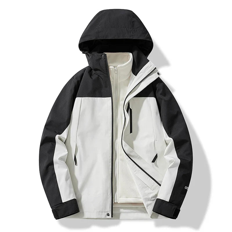 R&B | und Damen Skijacke mit Kapuze