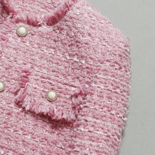 R&B | Jacke Aus Größem Tweed Herbst/Winter Socialite Quastendesign