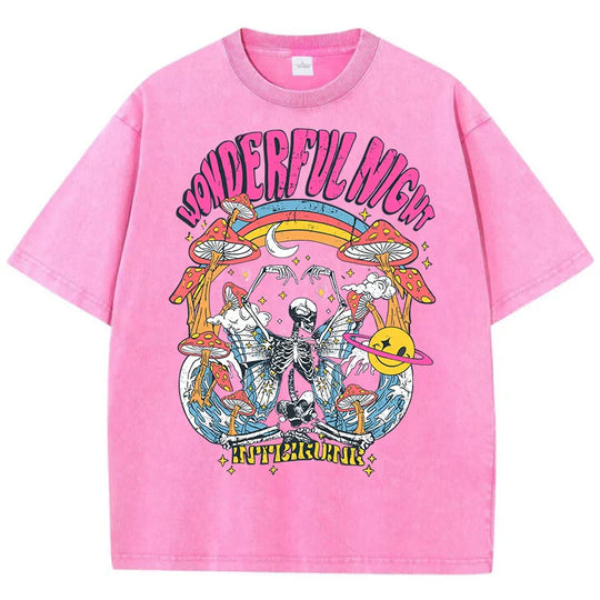 R&B | Baumwoll-T-Shirt mit Druck