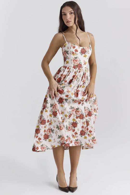 R&B | Elegantes Midikleid Look