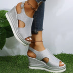 R&B | Orthopädische Keil Sandalen für Den Sommer