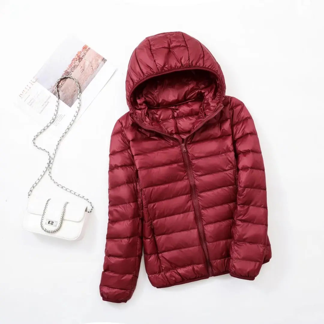 R&B | Leichte Daunenjacke Damen Herbst Winter