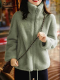 R&B | Wende-Steppjacke mit Rollkragen für Damen