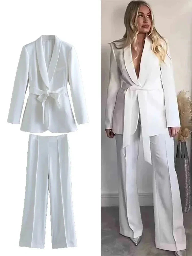 R&B | Stilvolle Blazer Set Für Damen | Blazer+Hose