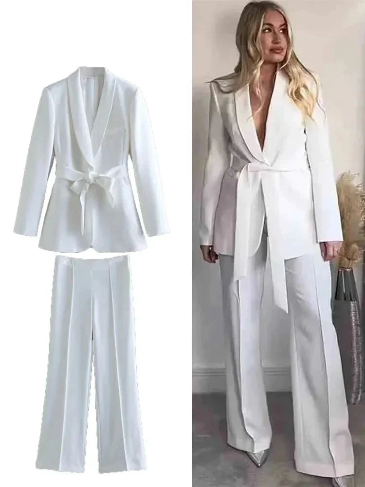 R&B | Stylisches Blazer Set für Frauen | Blazer Jacke+Hose