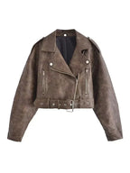 R&B | Winter Damen jacke mit Gürtel
