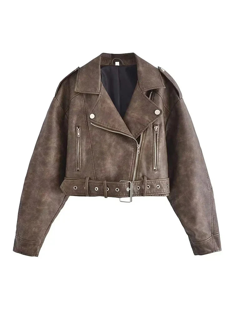 R&B | Winter Damen jacke mit Gürtel