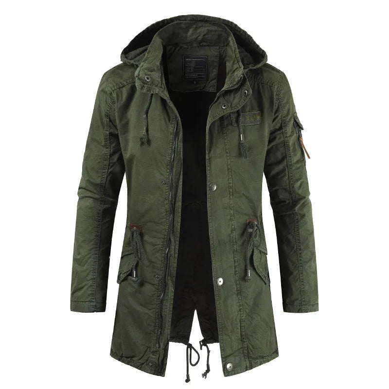 R&B | Herren-Winterjacke, mit Kapuze & isolierend