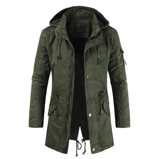 R&B | Herren-Winterjacke, mit Kapuze & isolierend
