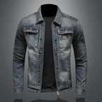 R&B | Lässige und stilvolle Herbst Vintage Jeansjacke für Herren