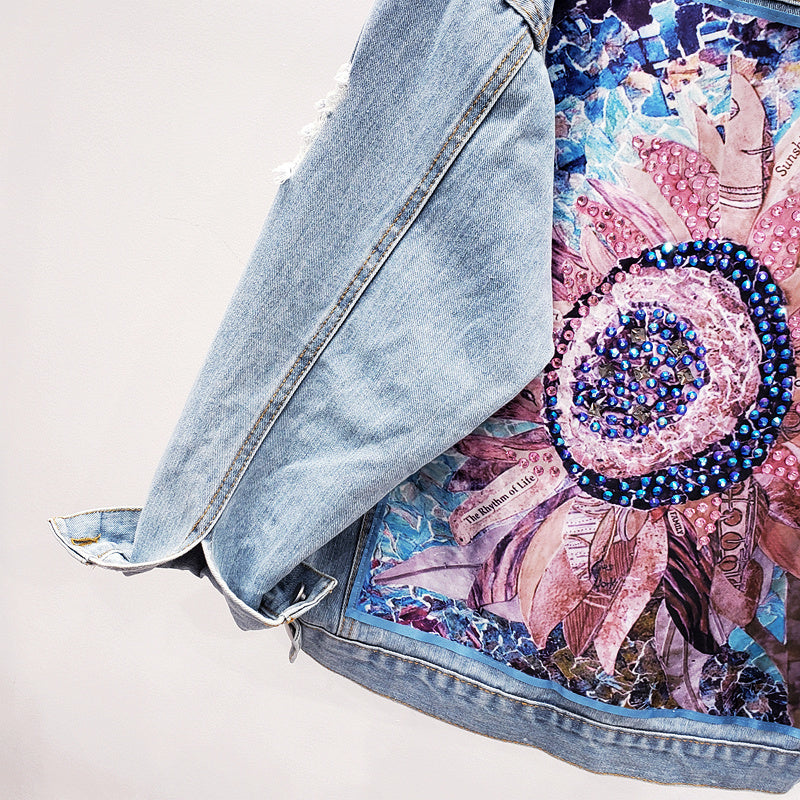 R&B | Oversized Damen Denimjacke