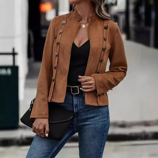 R&B | Samt Doppelreiher Jacket