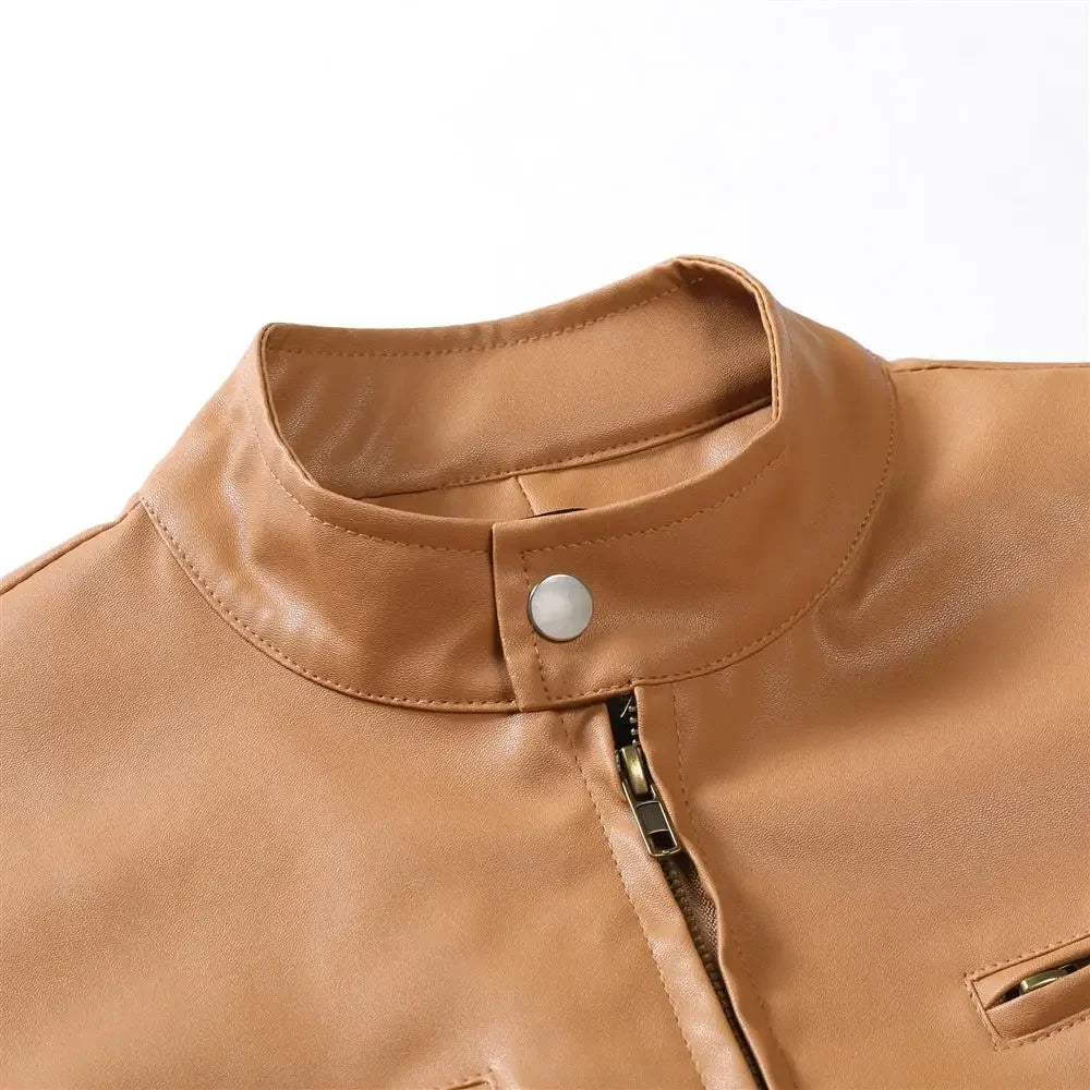 R&B | Zeitlose Lederjacke mit Biker-Flair