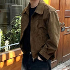 R&B | Stilvolle Vintage Casualherbstjacke für Herren