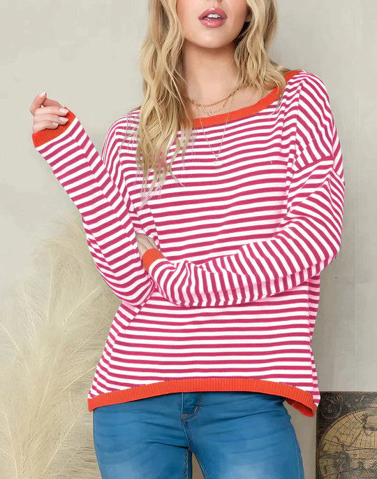 R&B | Gestreifter Pullover