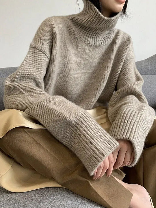 Warme Pullover-Oberteile