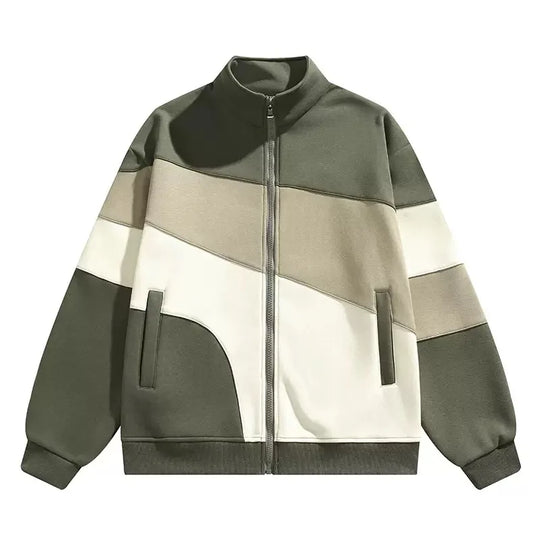 R&B | Sportjacke mit Reißverschluss und Farbblockierung - Ardan