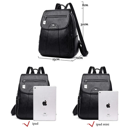 R&B | Diebstahlsicherer rucksack mit Großem Fassungsvermögen für Damen