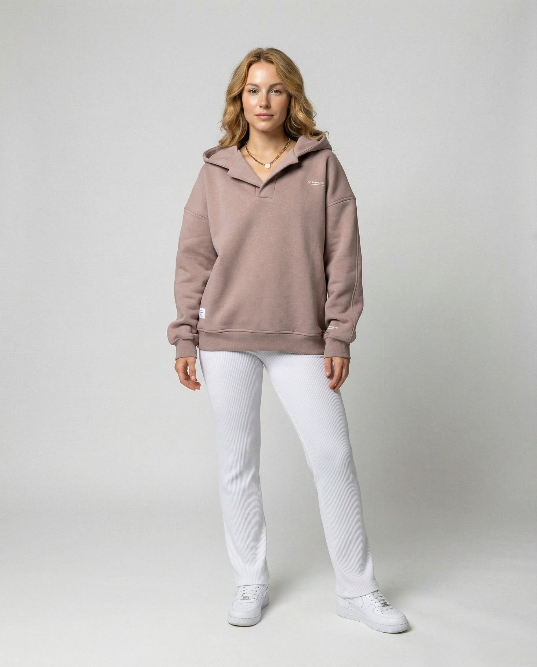 Oversize Kapuzenpullover Damen Winter | R&B