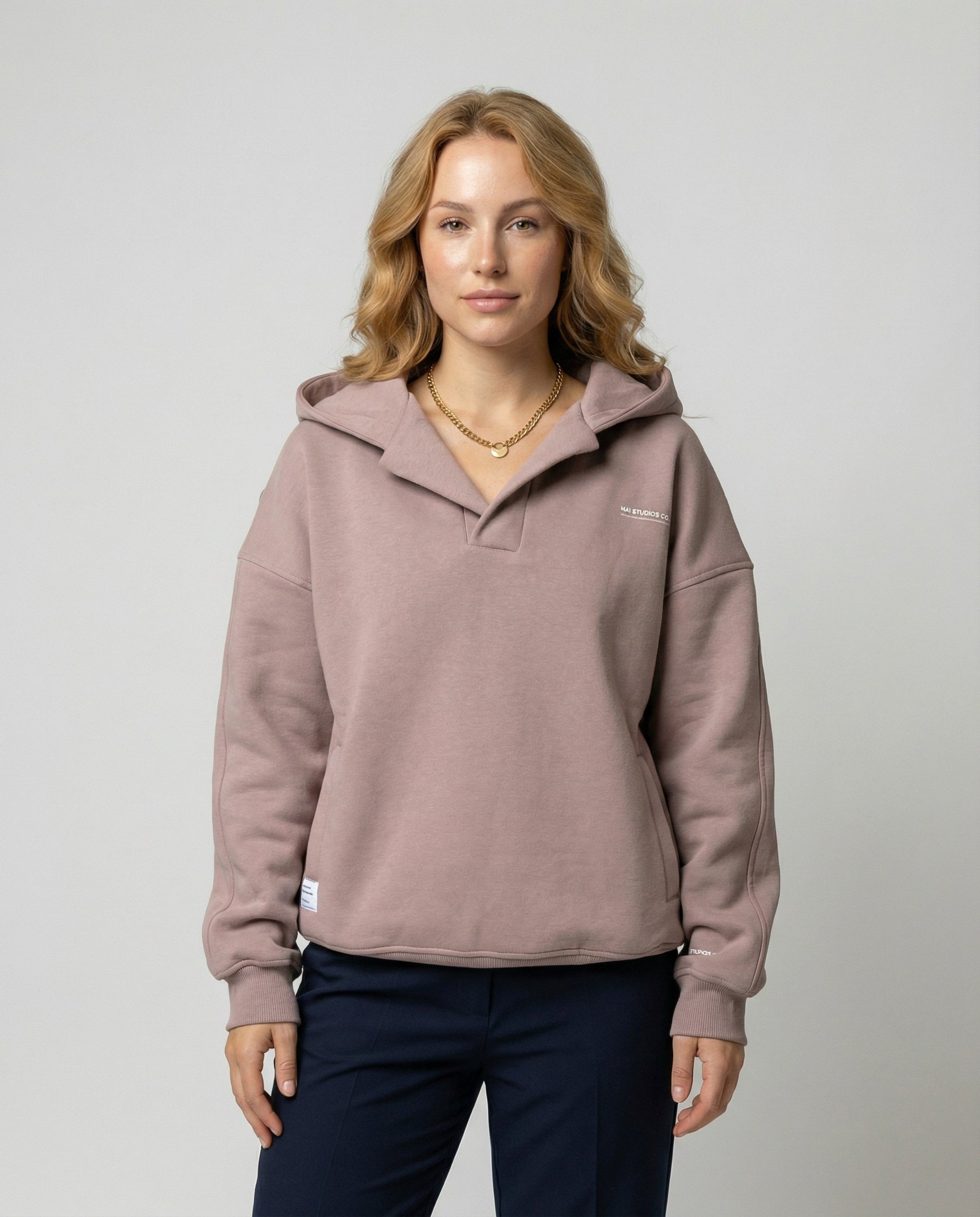 Oversize Kapuzenpullover Damen Winter | R&B