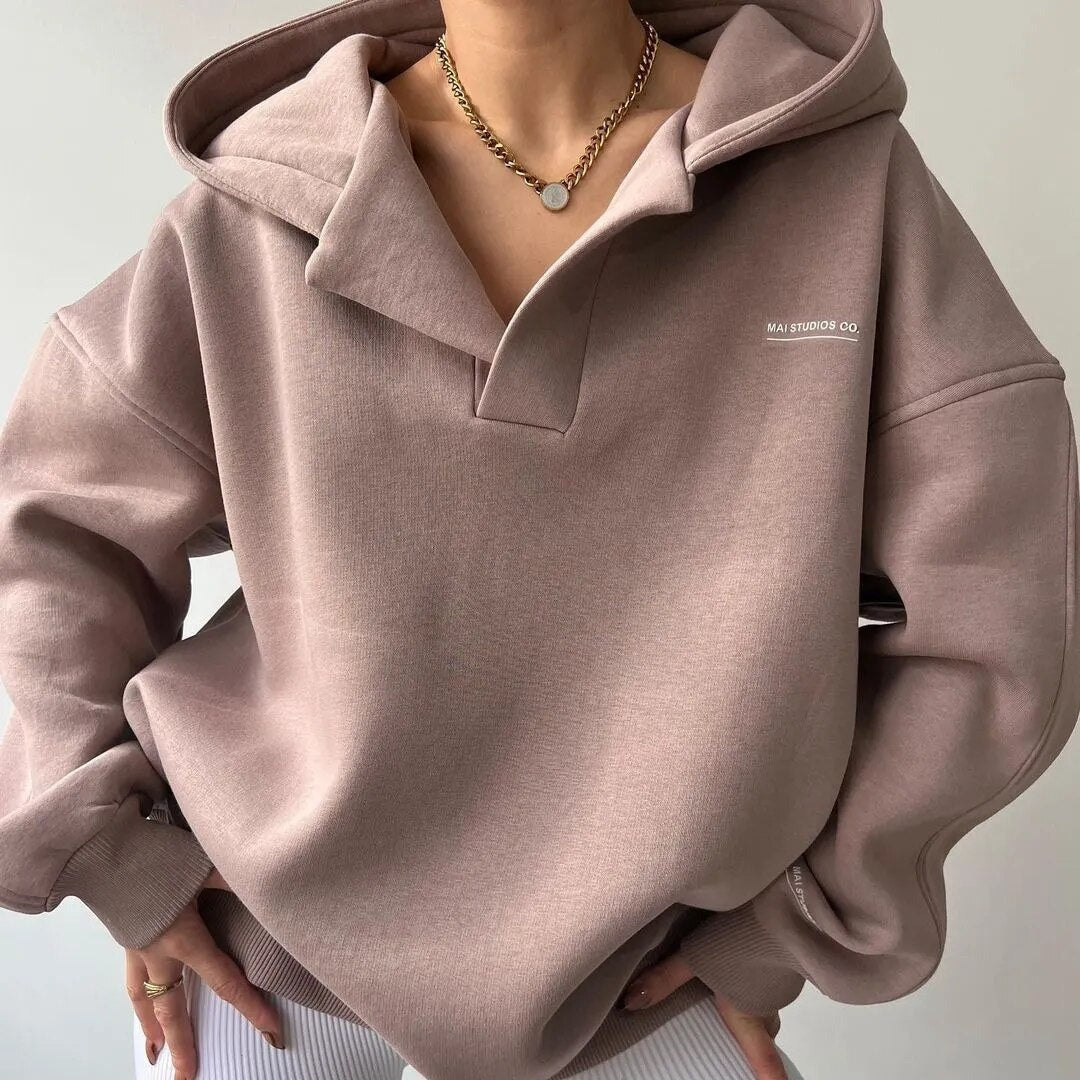 R&B | Damen Lässig Kapuzenpullover Winter