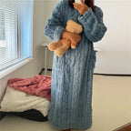 Fleece Teddy Kleid