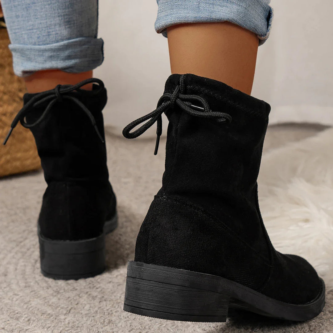 R&B | Niedrig Geschnittene Stiefeletten mit Schnürverschluß
