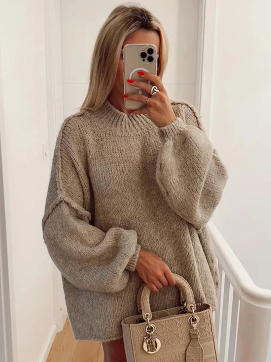 R&B | Eleganter Strickpullover mit Muster