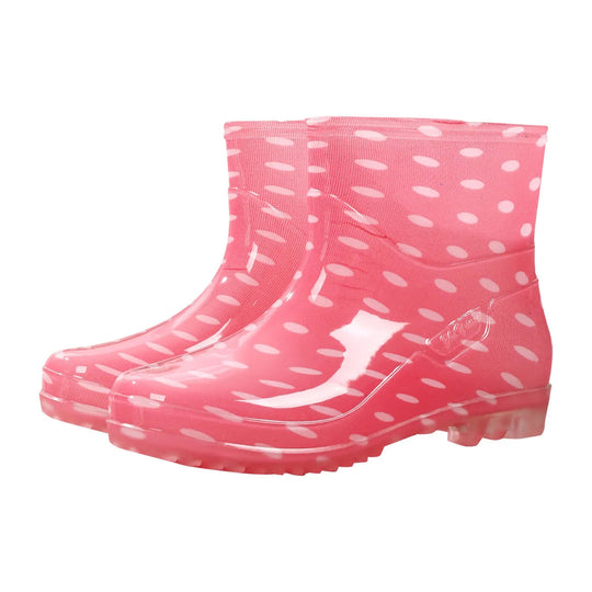 R&B | Gummistiefel Wasserdicht mittelhoch Bedruckt Slip on Grip Sohle