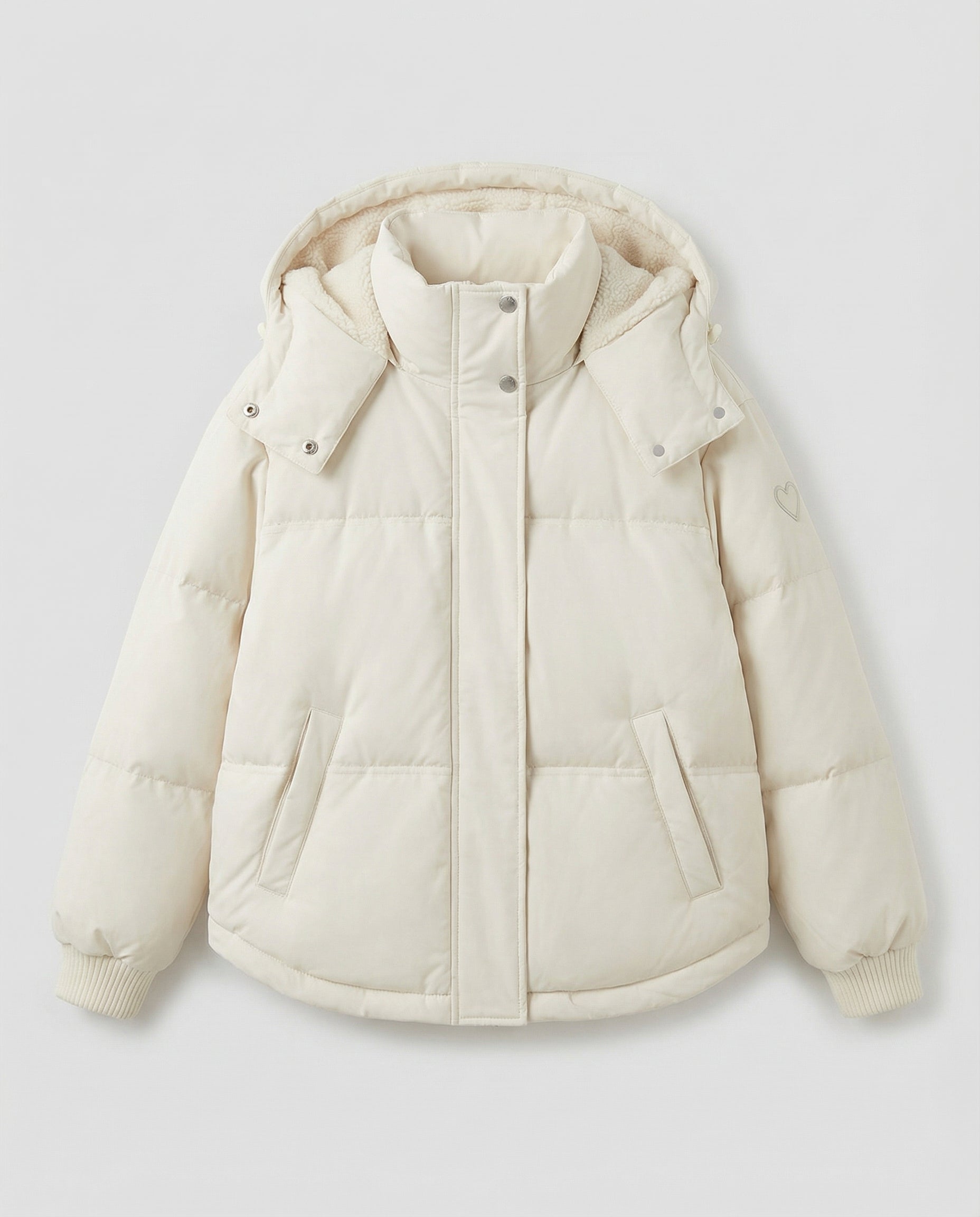 Warme Damen Winterjacke Gepolstert | R&B