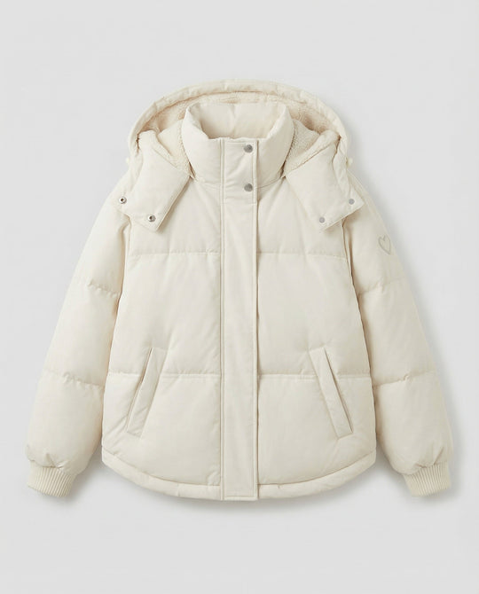 Warme Damen Winterjacke Gepolstert | R&B