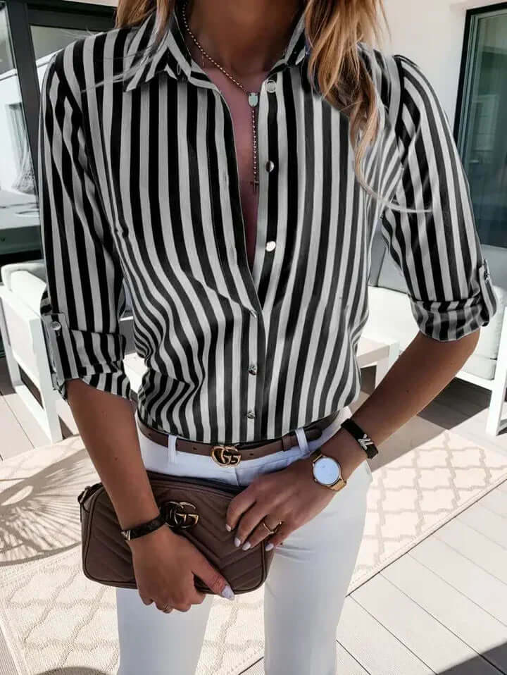 R&B | Maritime gestreifte Bluse