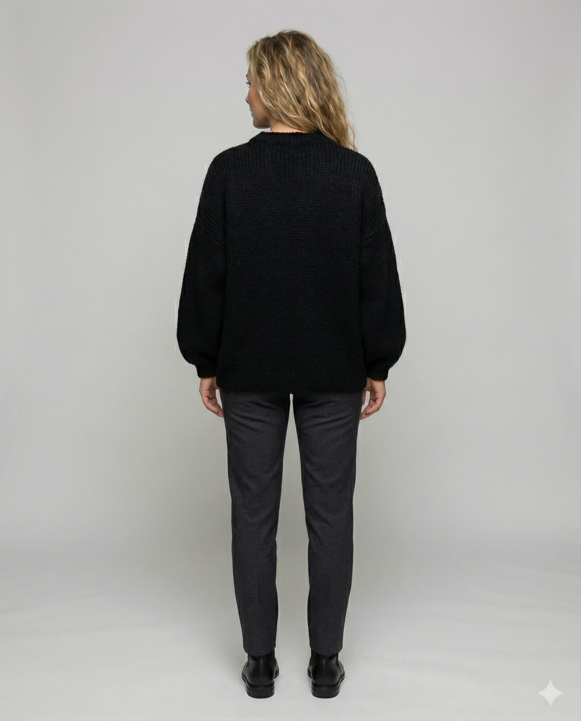 Flauschiger Oversize Pullover Damen | R&B