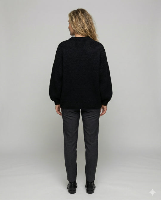 Flauschiger Oversize Pullover Damen | R&B