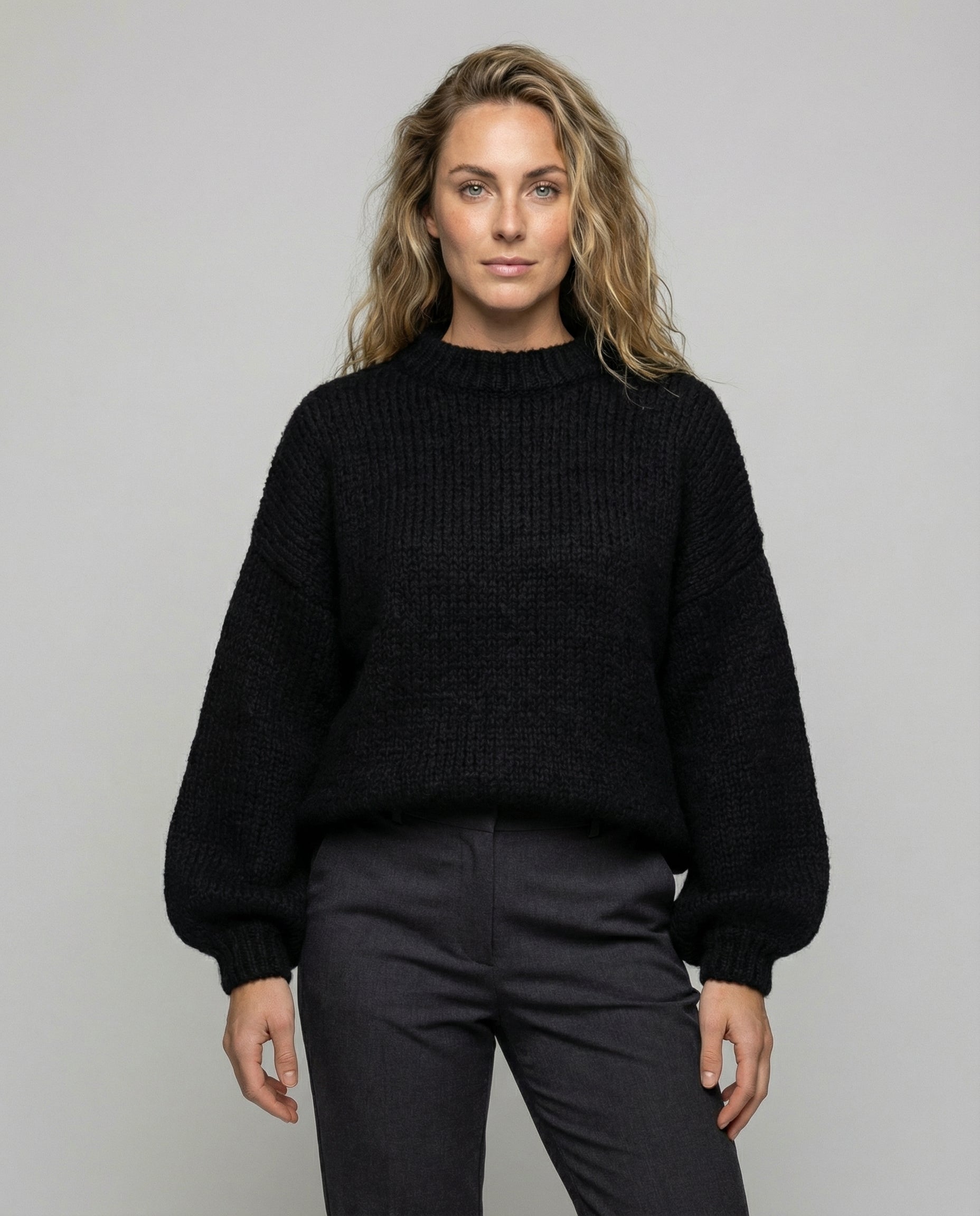 Flauschiger Oversize Pullover Damen | R&B