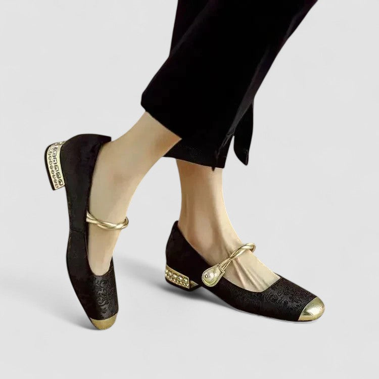 Orthopädische Mary Jane Schuhe R&B