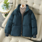 R&B | Herbst/Winter Stehkragen Pufferjacke