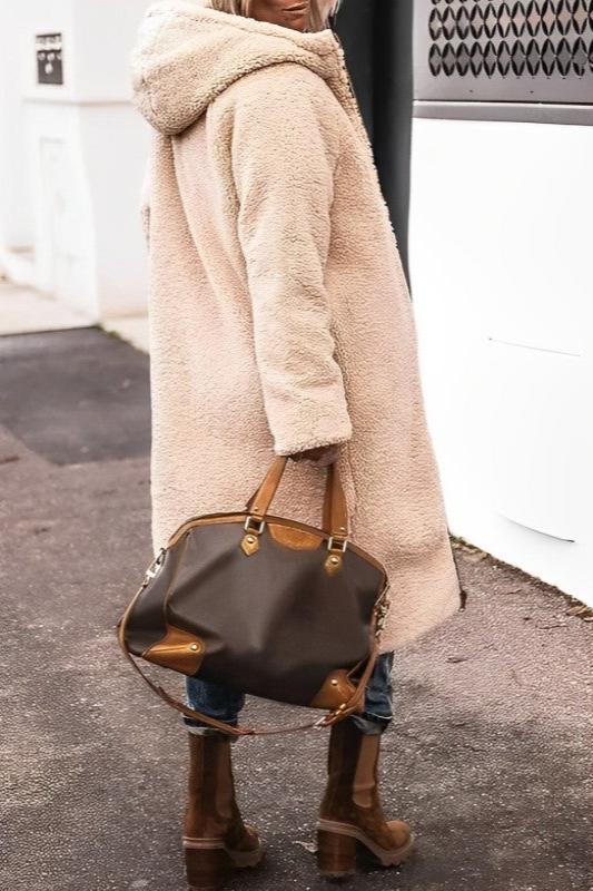 R&B | gesteppte Winterjacke Damen - wendbare warme Jacke mit Kapuze