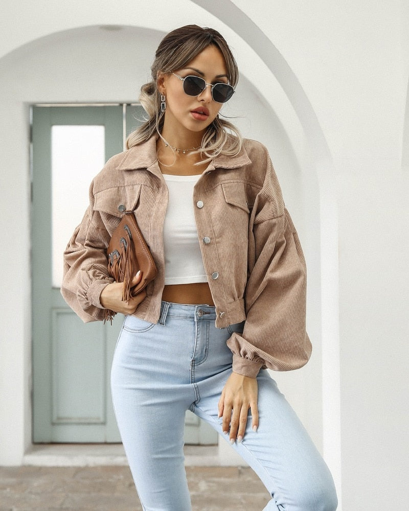 R&B | Cord Kurzjacke