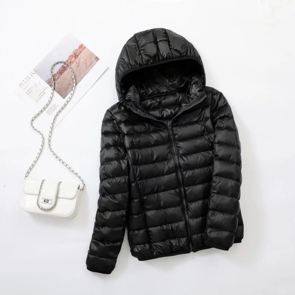 R&B | Leichte Daunenjacke Damen Herbst Winter
