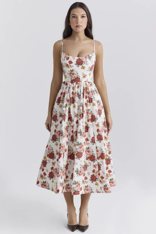 R&B | Elegantes Midikleid Look