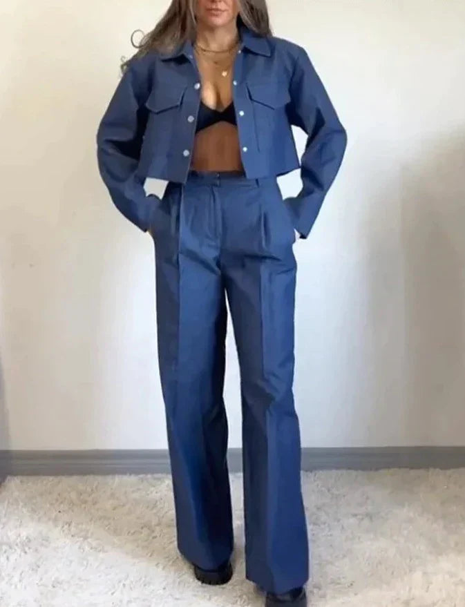 R&B | Elegantes Streetwear Satz [Jacke+Hosen]